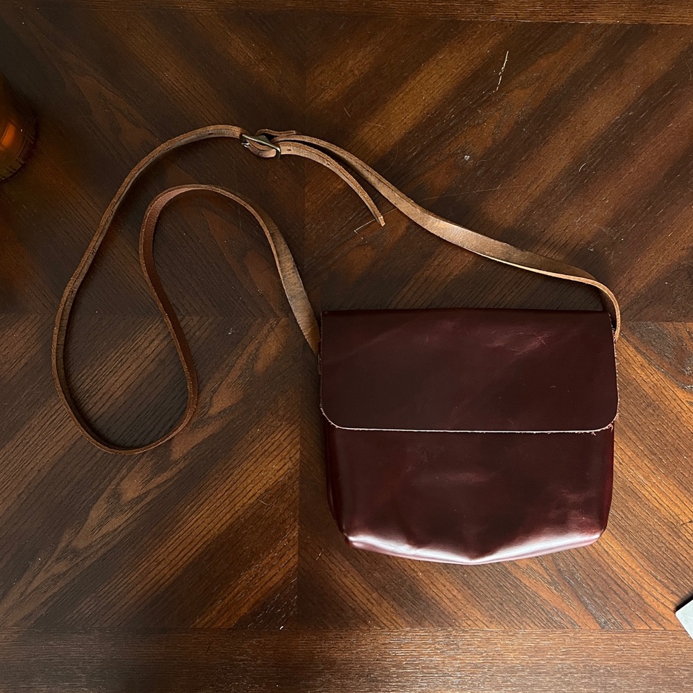 InBlue Handmade Leather Crossbody